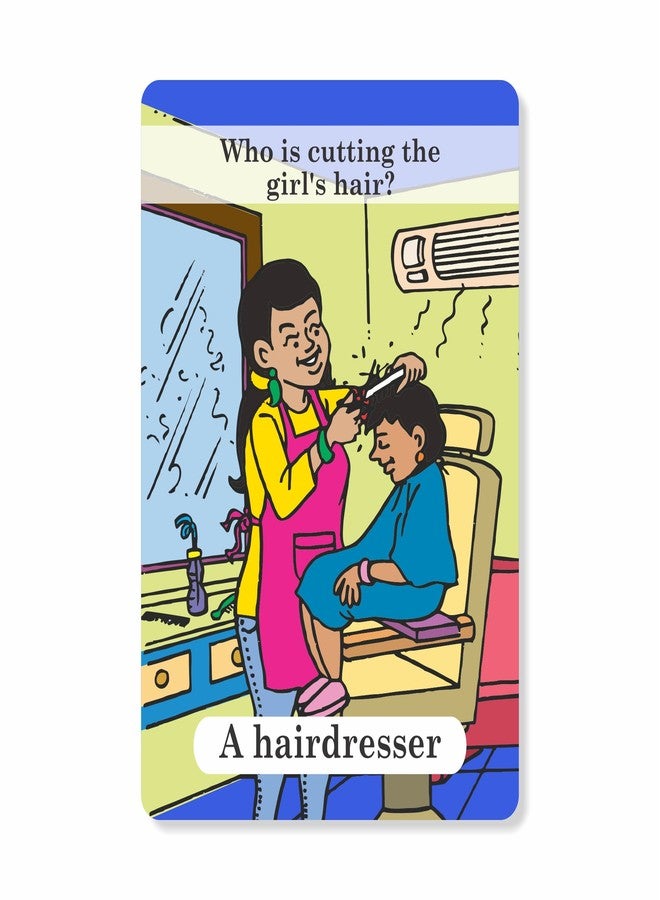 Brainy Bug Resources 90 Flash Cards | 60 Everyday Objects - Audio-Enabled via App in English, Hindi, Tamil, Telugu, Punjabi, Kannada | 30 ‘Who?’ Questions - People and Their Jobs | Spoken English - Image 4